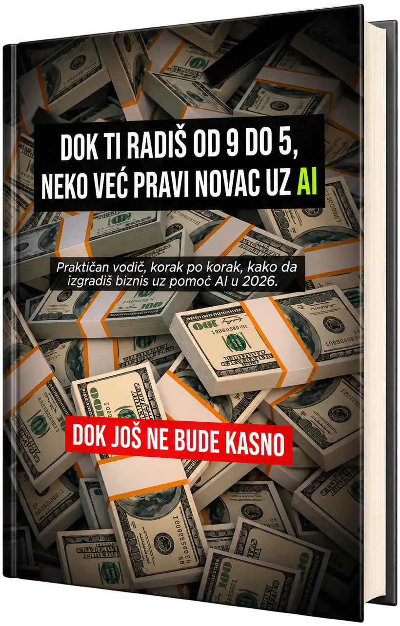 Knjiga: Dok ti radiš od 9 do 5, neko već pravi novac uz AI